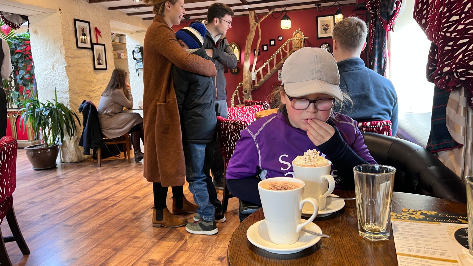 Amazing hot chocolates! 😋