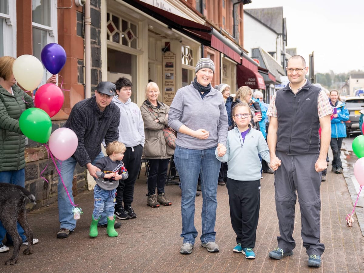 Day 0 - A spectacular send off and the long drive to Thurso | JOGLE Post feature image