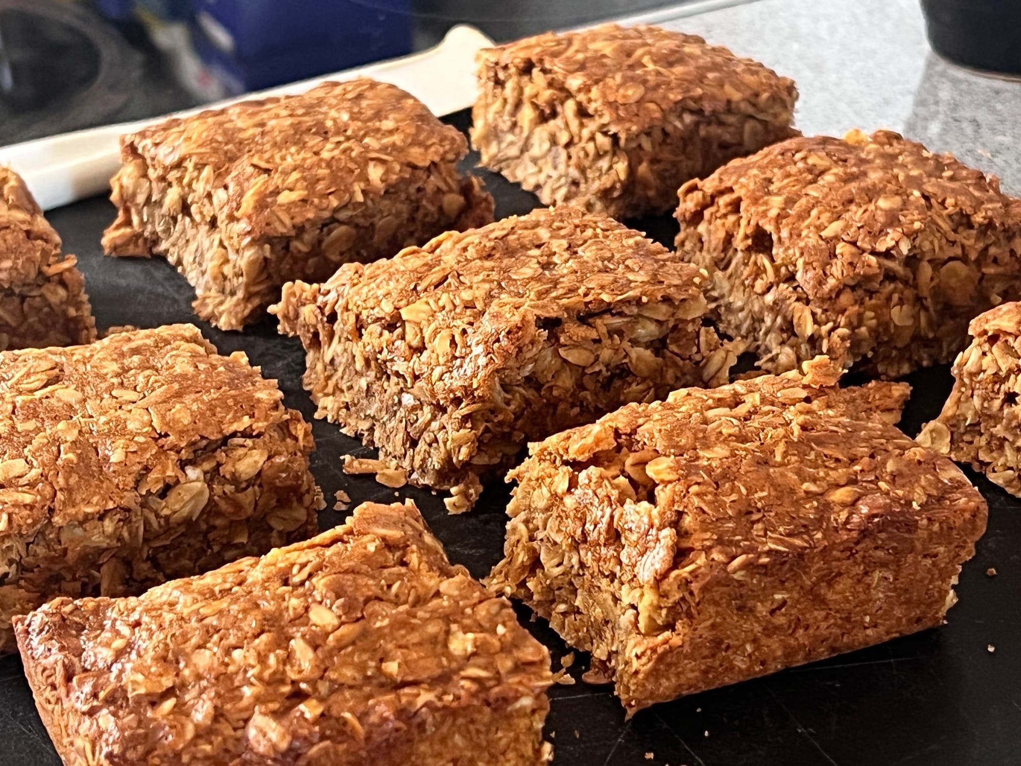 Vegan Biscoff Flapjack Post feature image